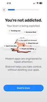Brainrot onboarding step 6
