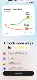 Lightly onboarding step 3
