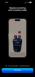 PushScroll onboarding step 6