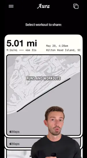 Aura — Runs and workouts